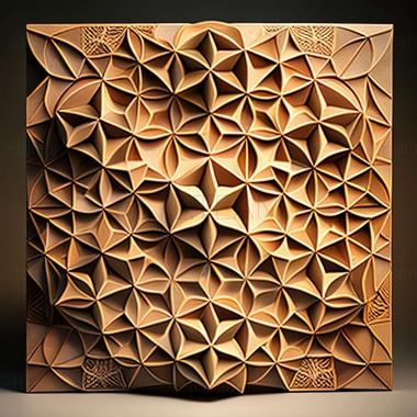 3D model sacred geometry (STL)